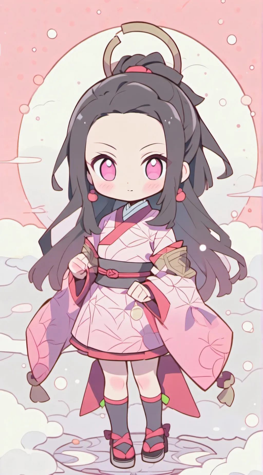 ai character: Demon slayer background