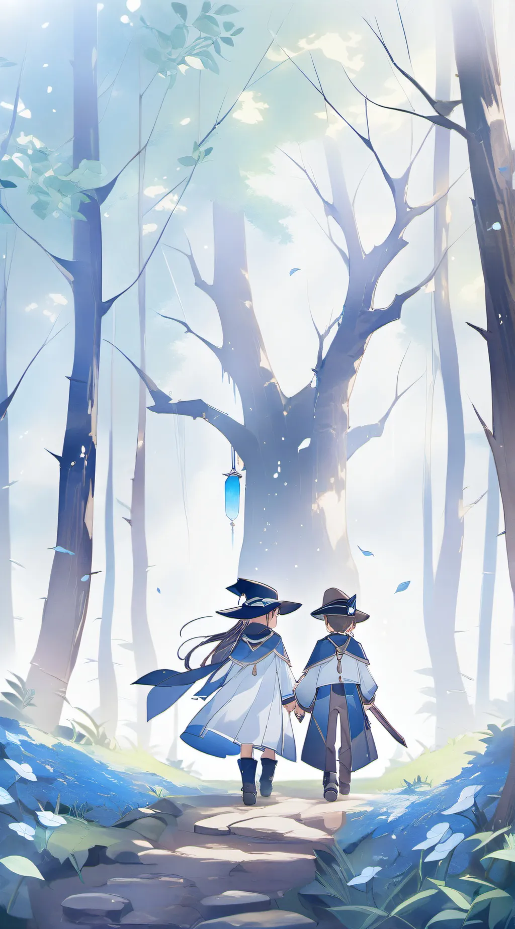 ai character: a rainy day background