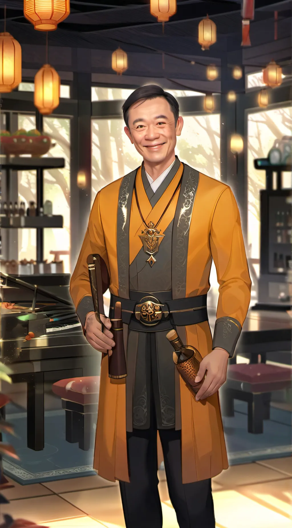 ai character: Jose Mari Chan background