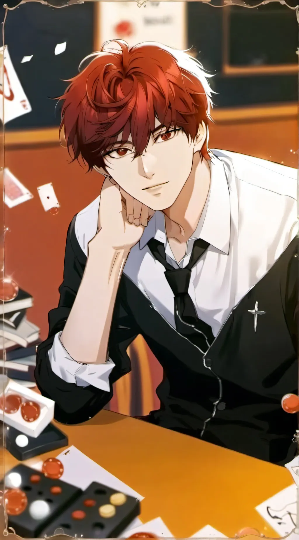 ai character: ★Kian Joseph★ background