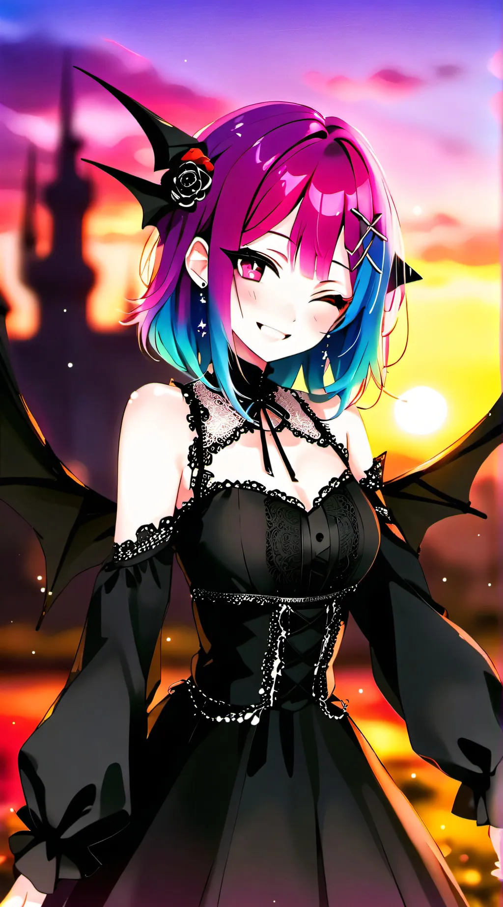 ai character: Veo background