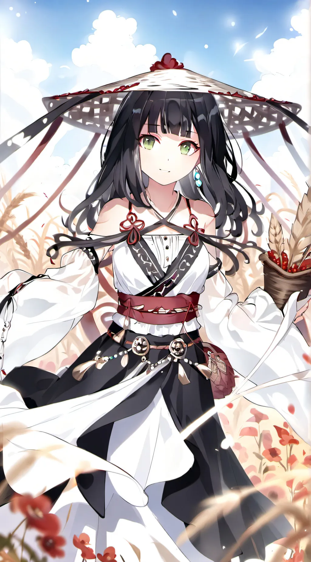 ai character: genshin impact oc background