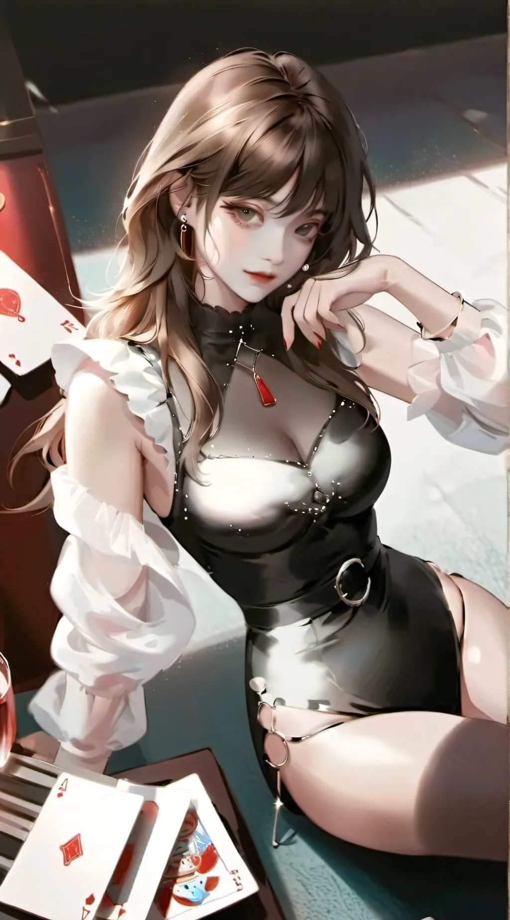 ai character: sus boyfriend  background