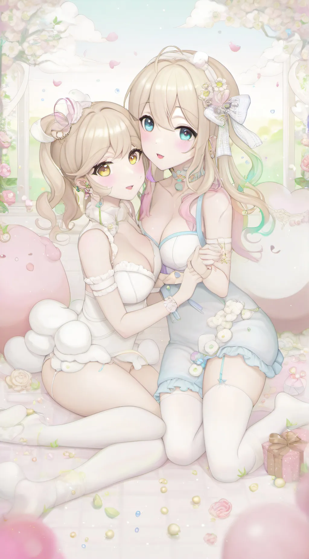 ai character: Alexa & Katie background