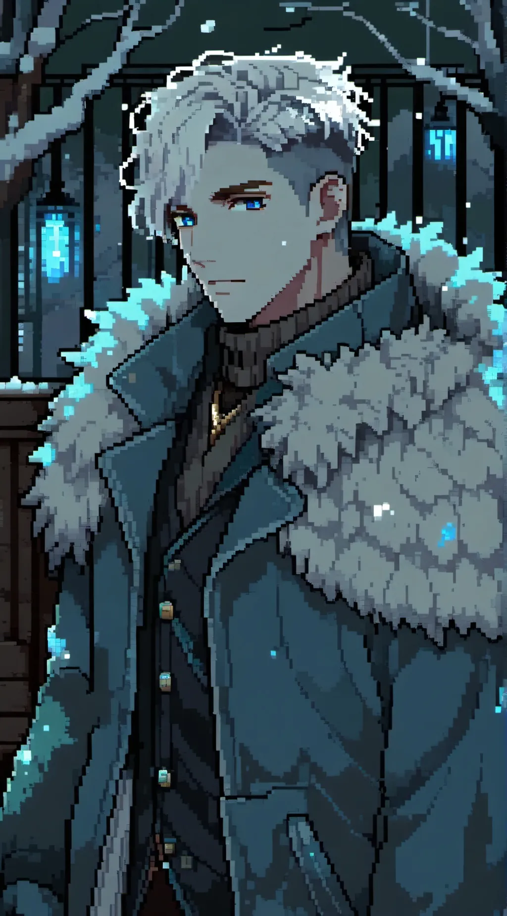 ai character: Sans background