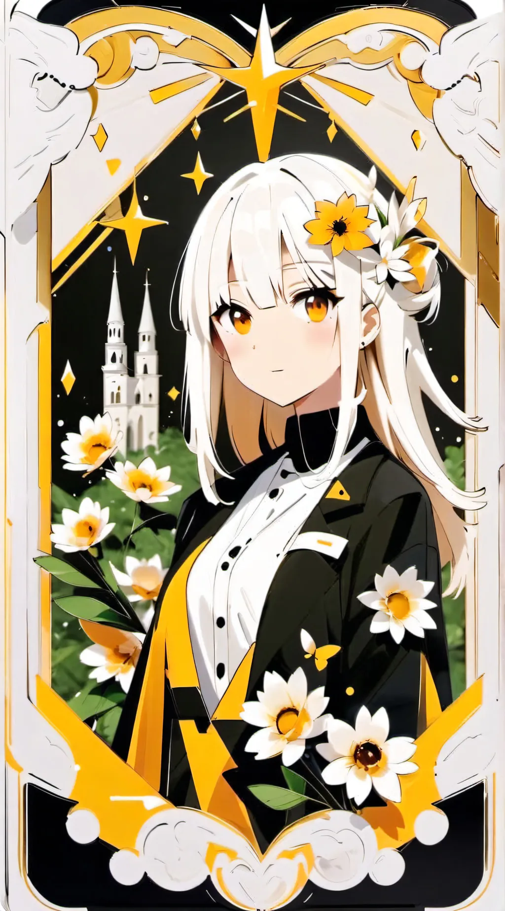 ai character: Belle  background