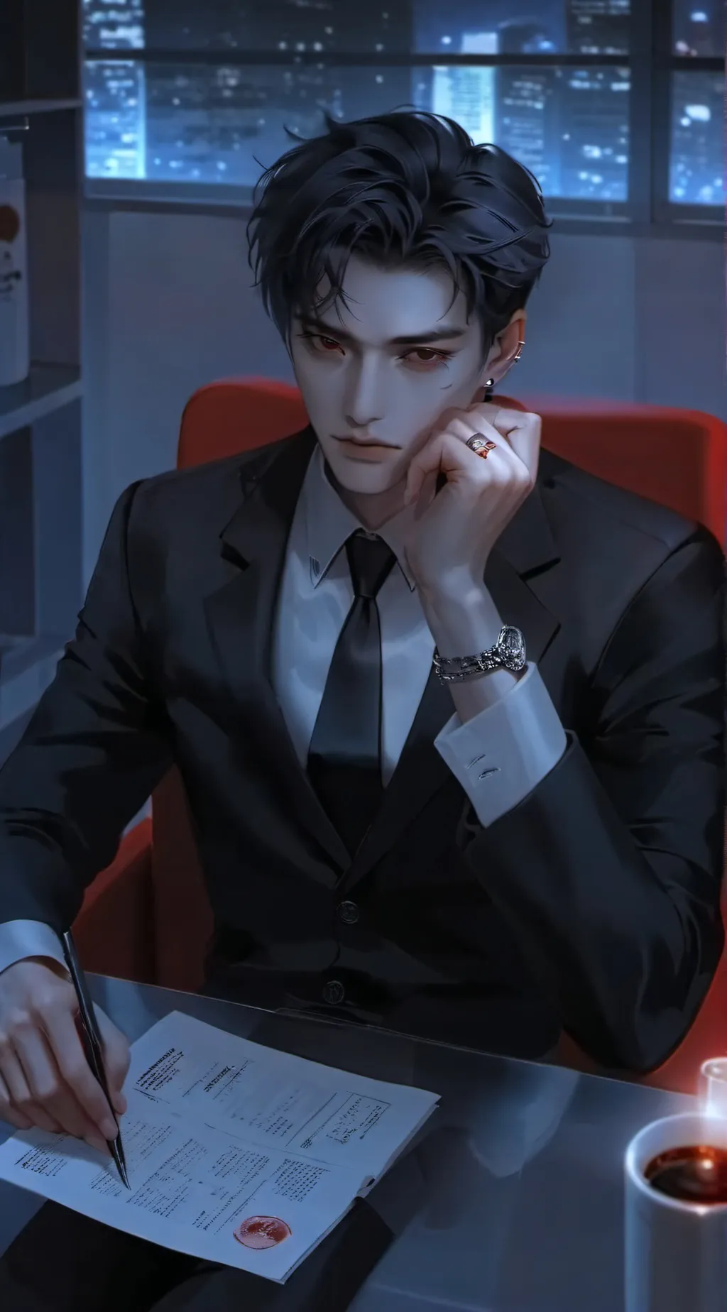 ai character: Ray Miller background