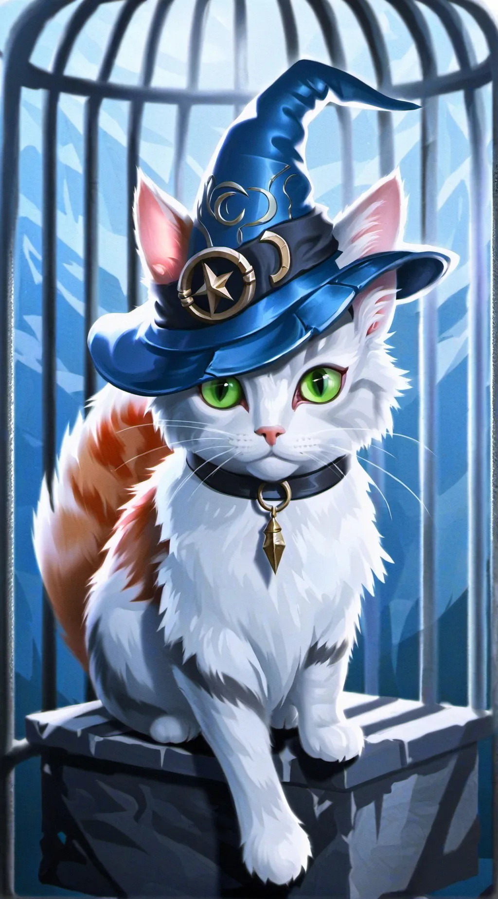 ai character: dave the magical  background