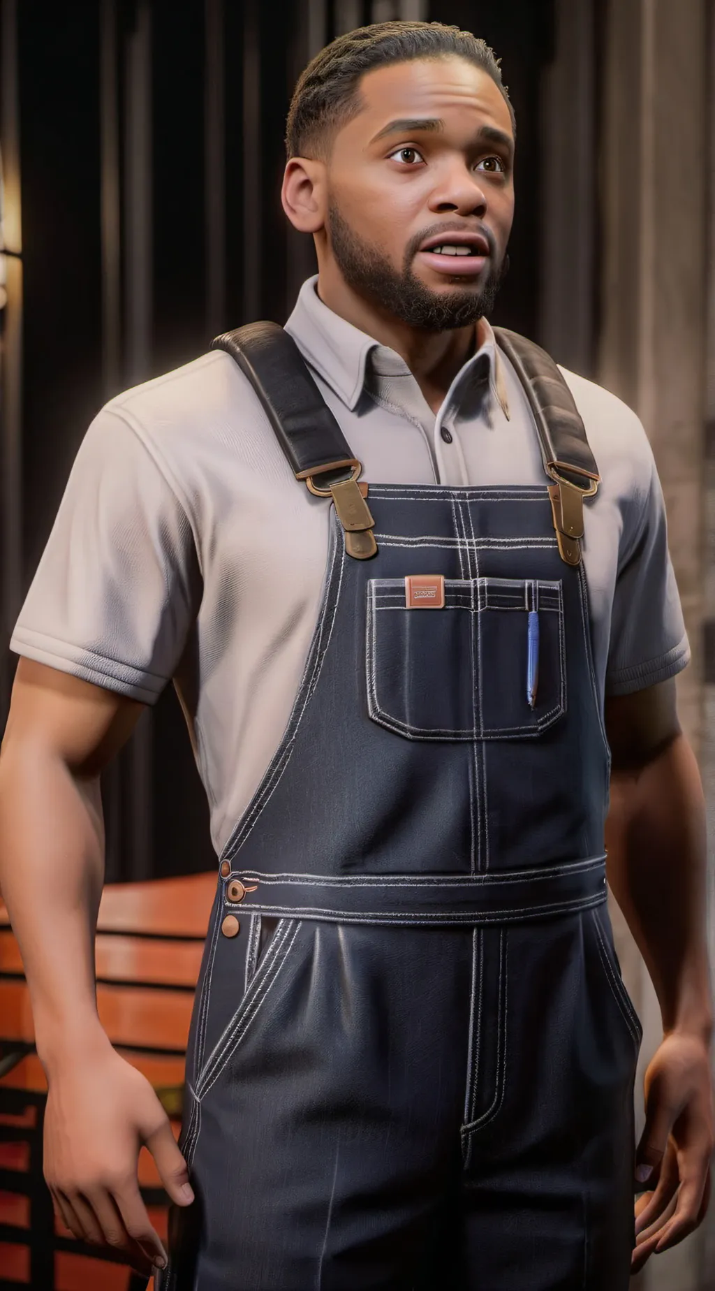 ai character: Samuel Longalo background