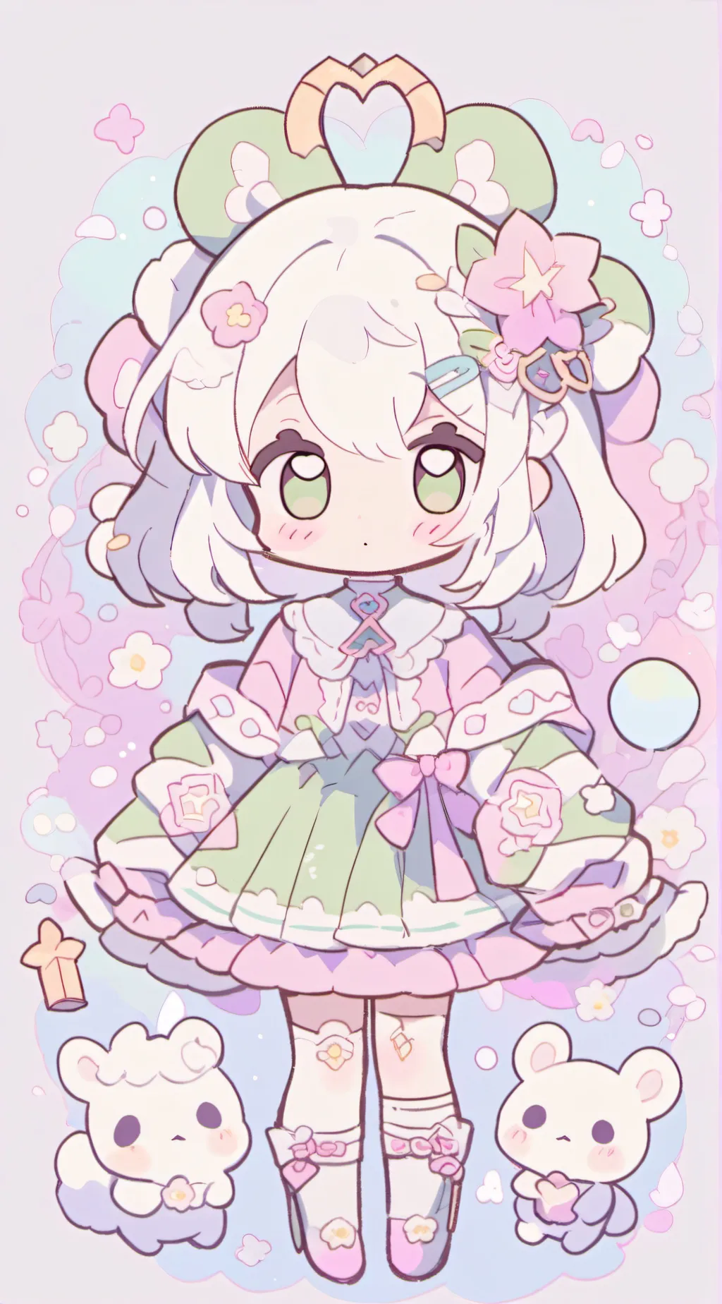 ai character: Jade background