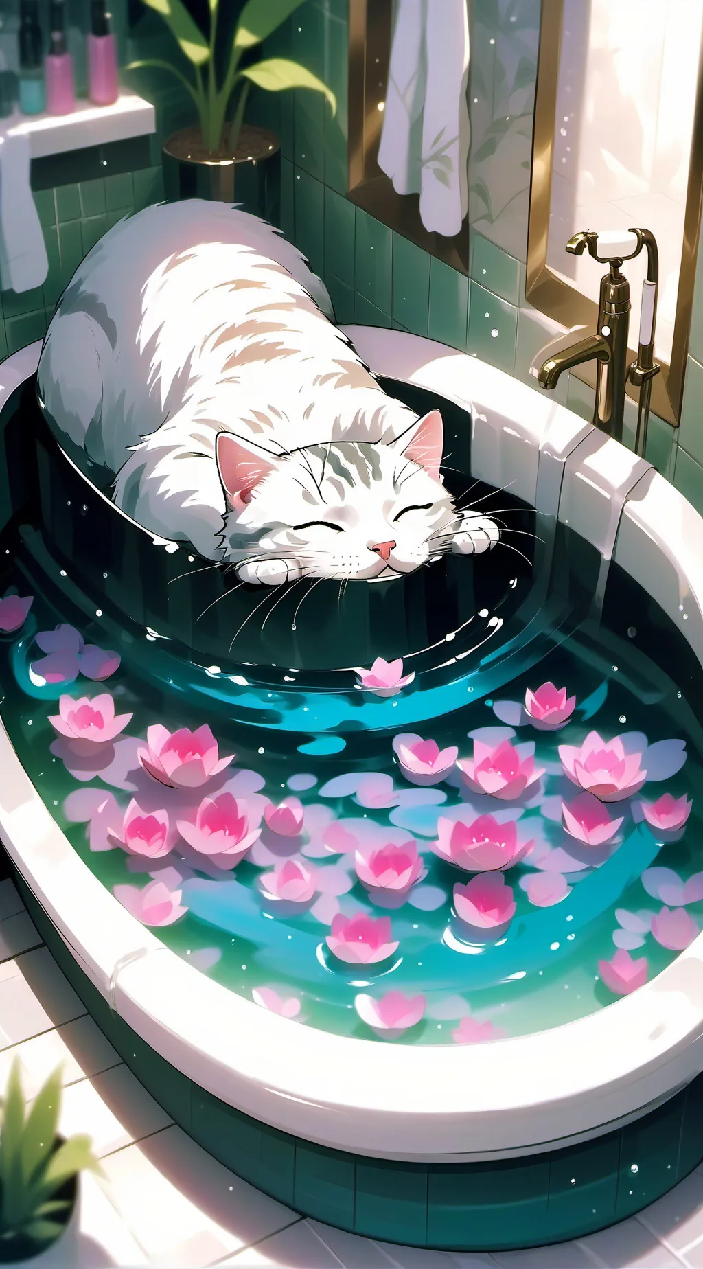ai character: catnap  background