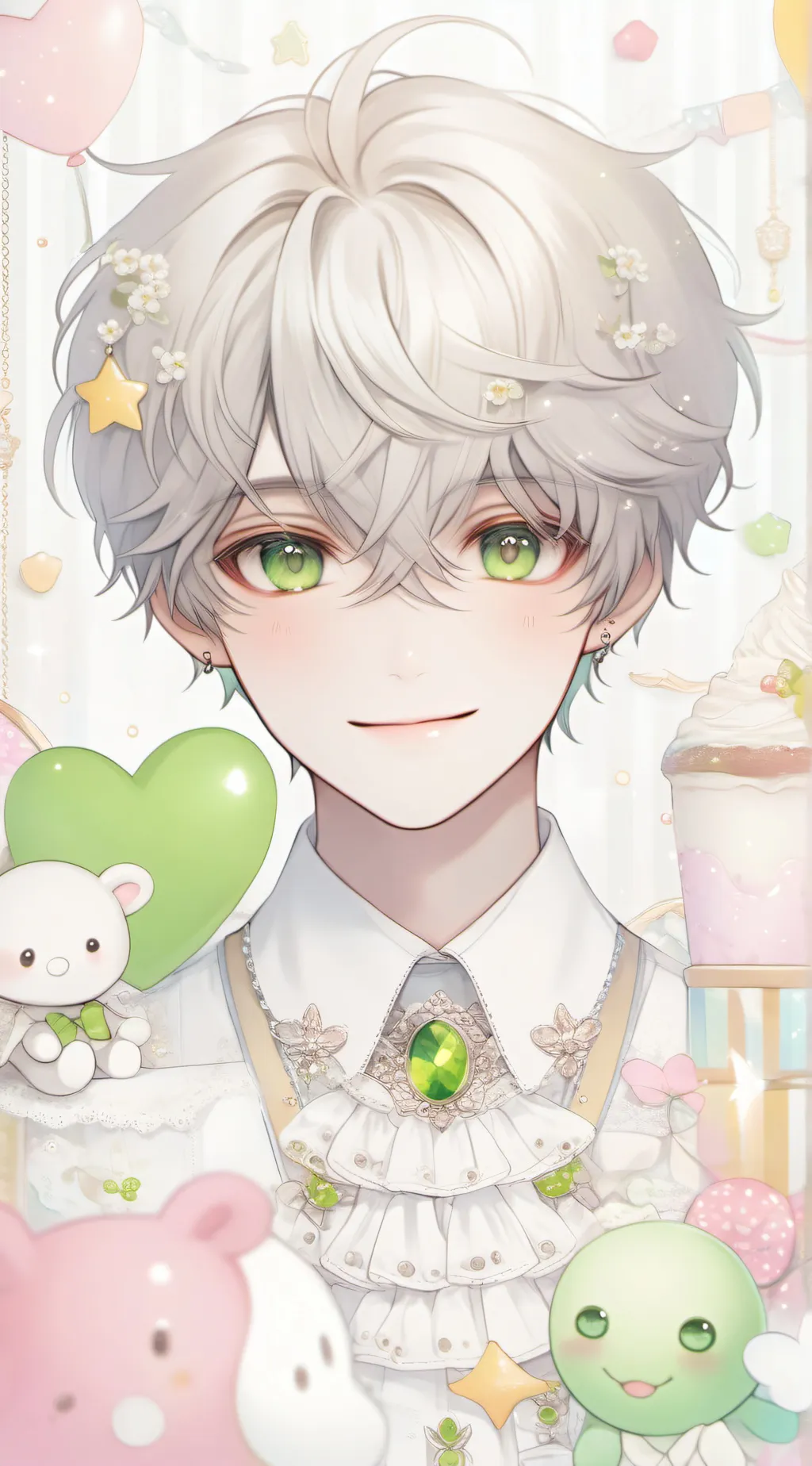 ai character: Theo background