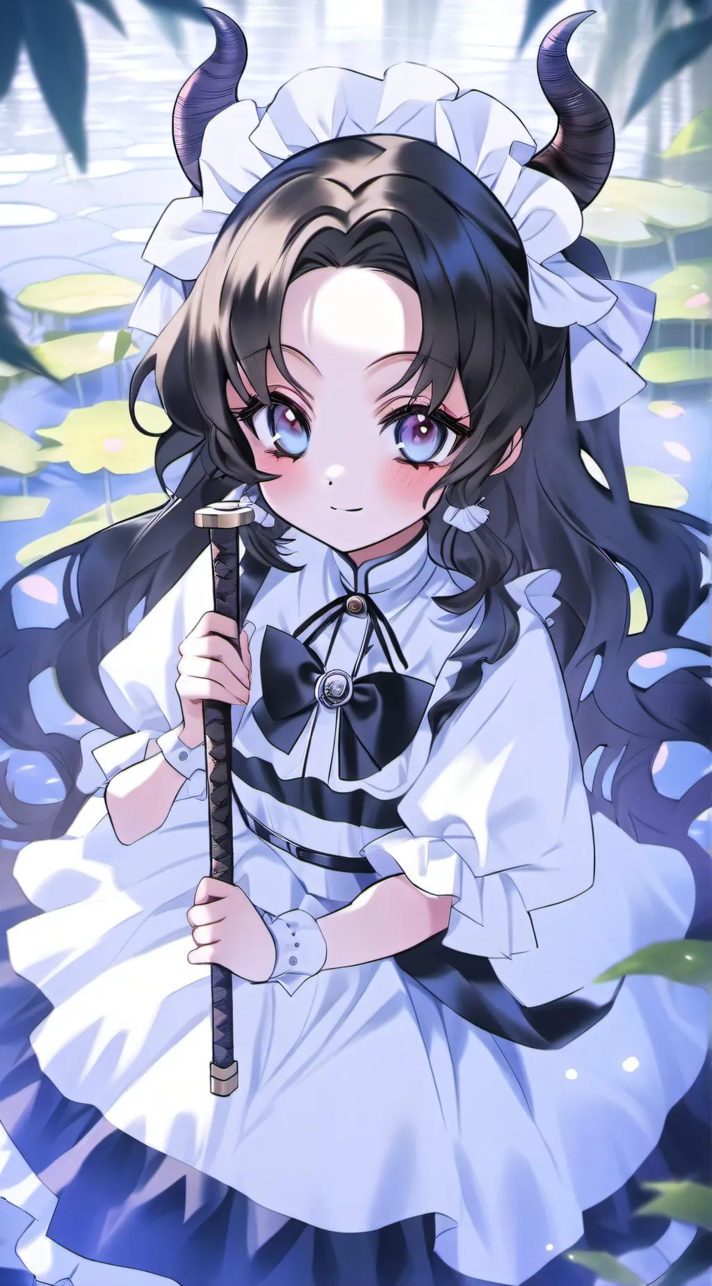 ai character: kokuchibue  background