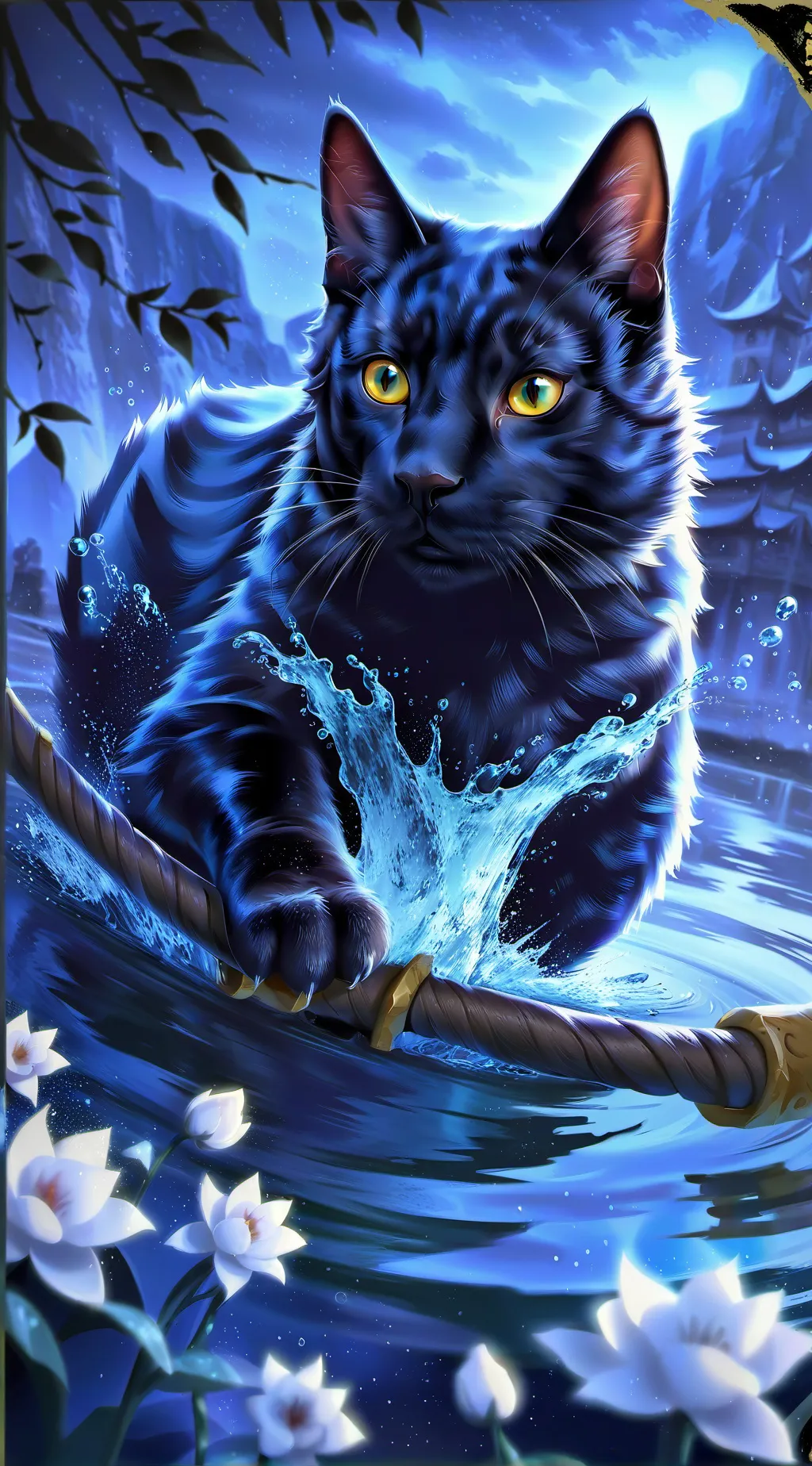 ai character: Warrior cats! background