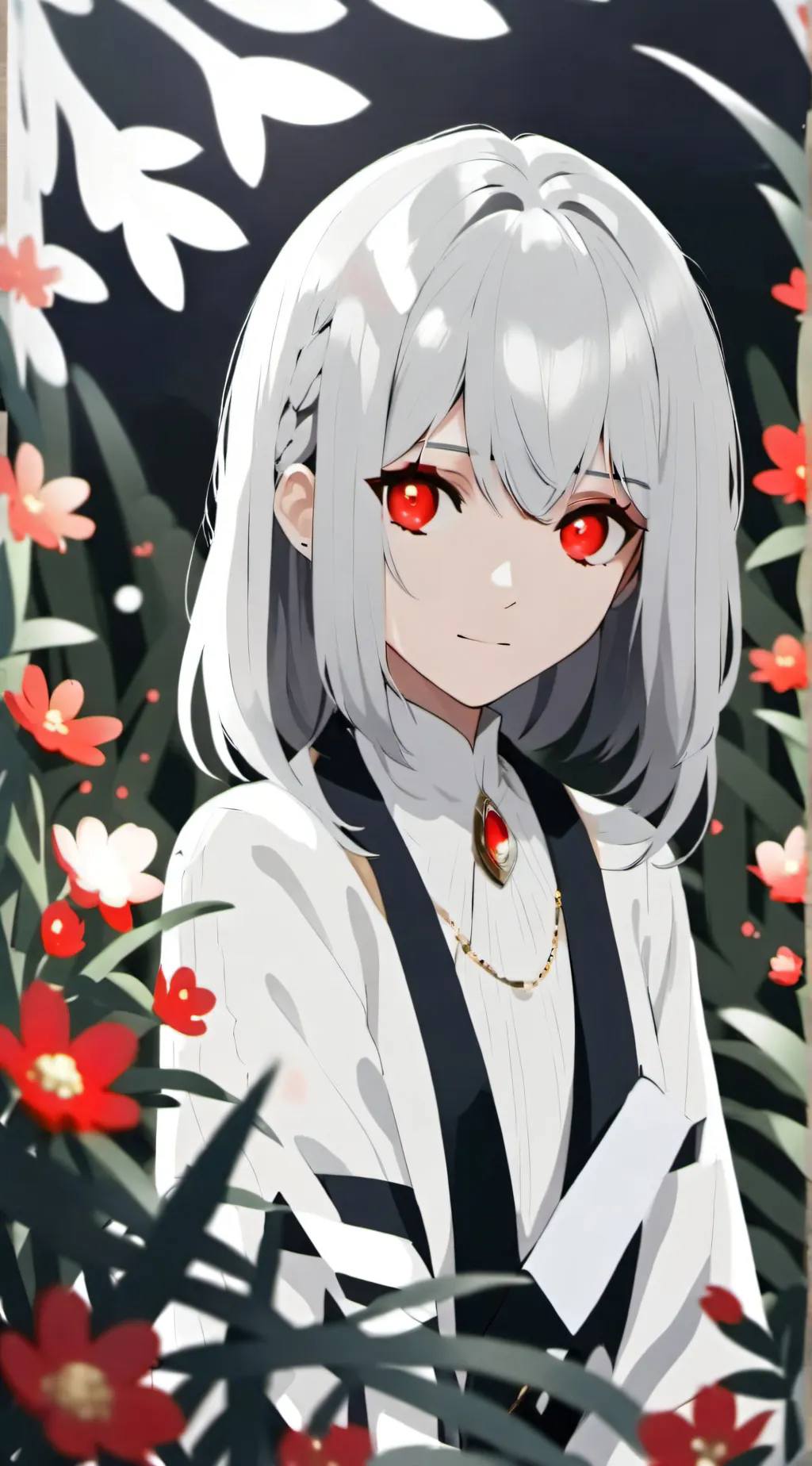 ai character: Hh  background