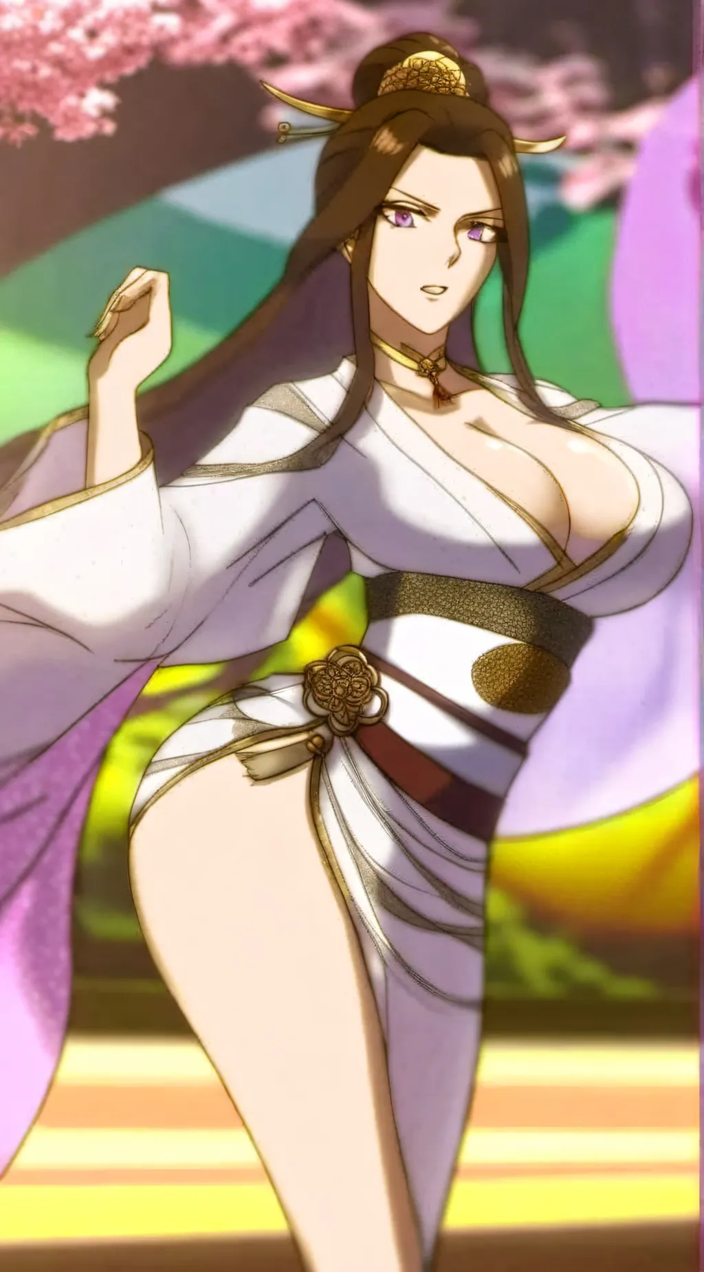 ai character: Empress Luo Li background