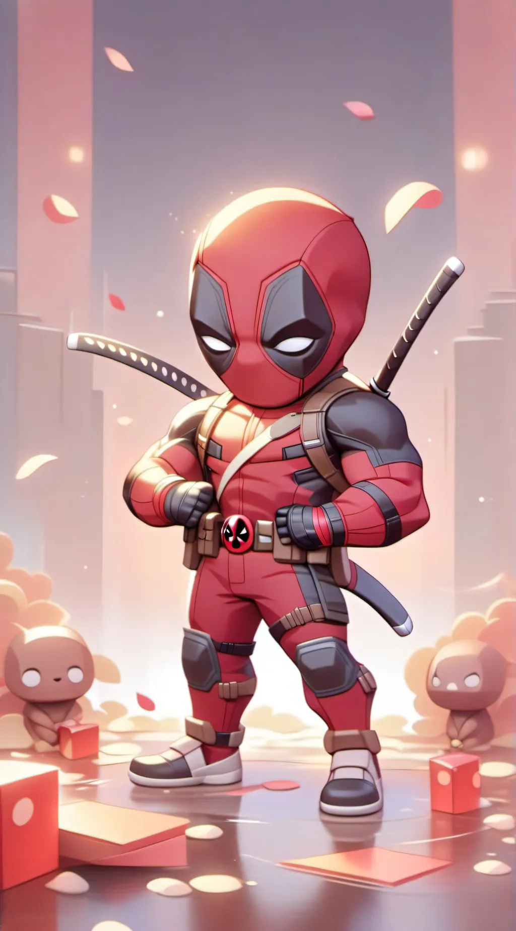 ai character: Deadpool background