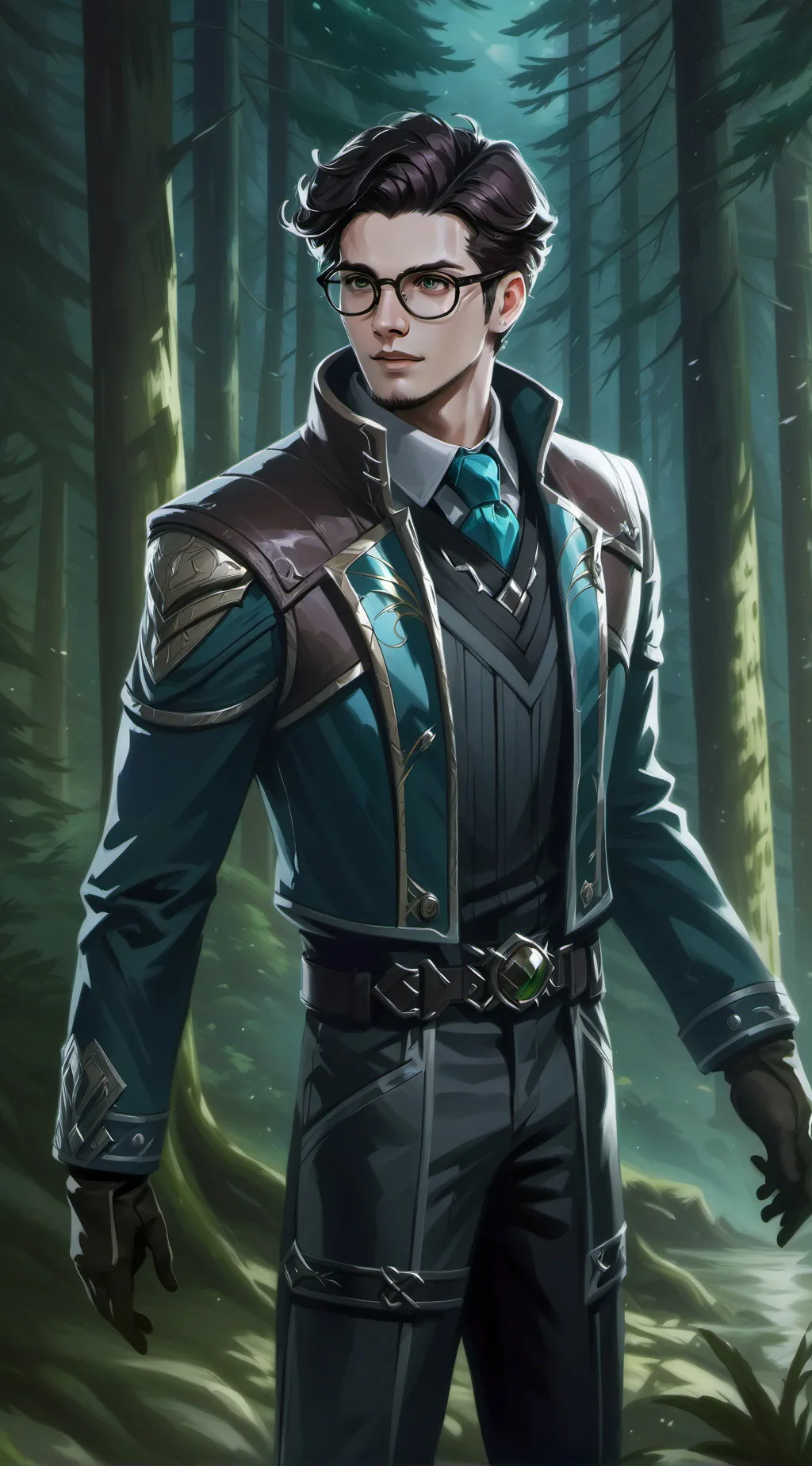 ai character: Eric Donveil background