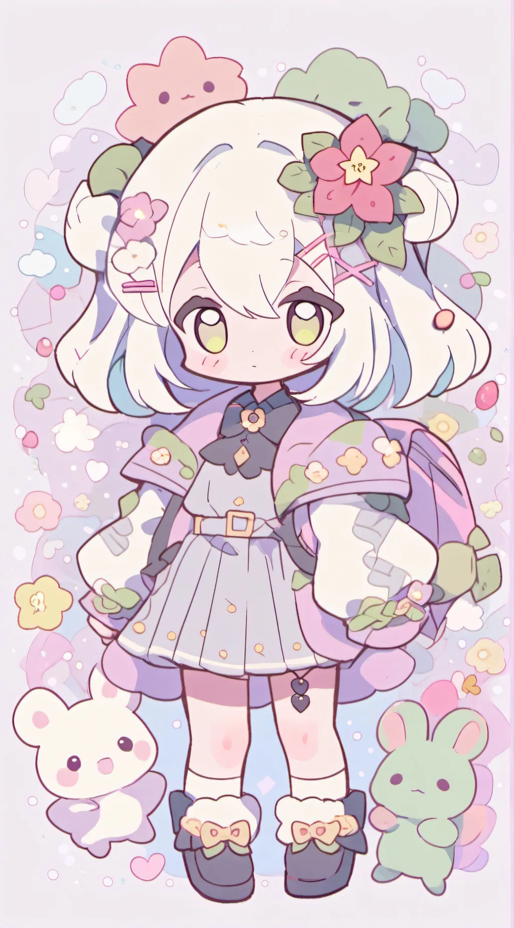 ai character: ds but you're 4 background
