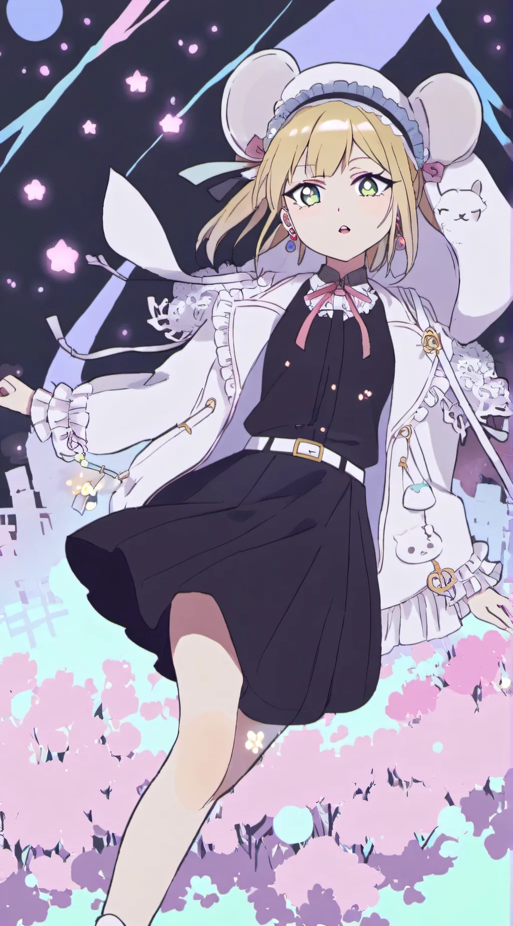 ai character: Toga  background