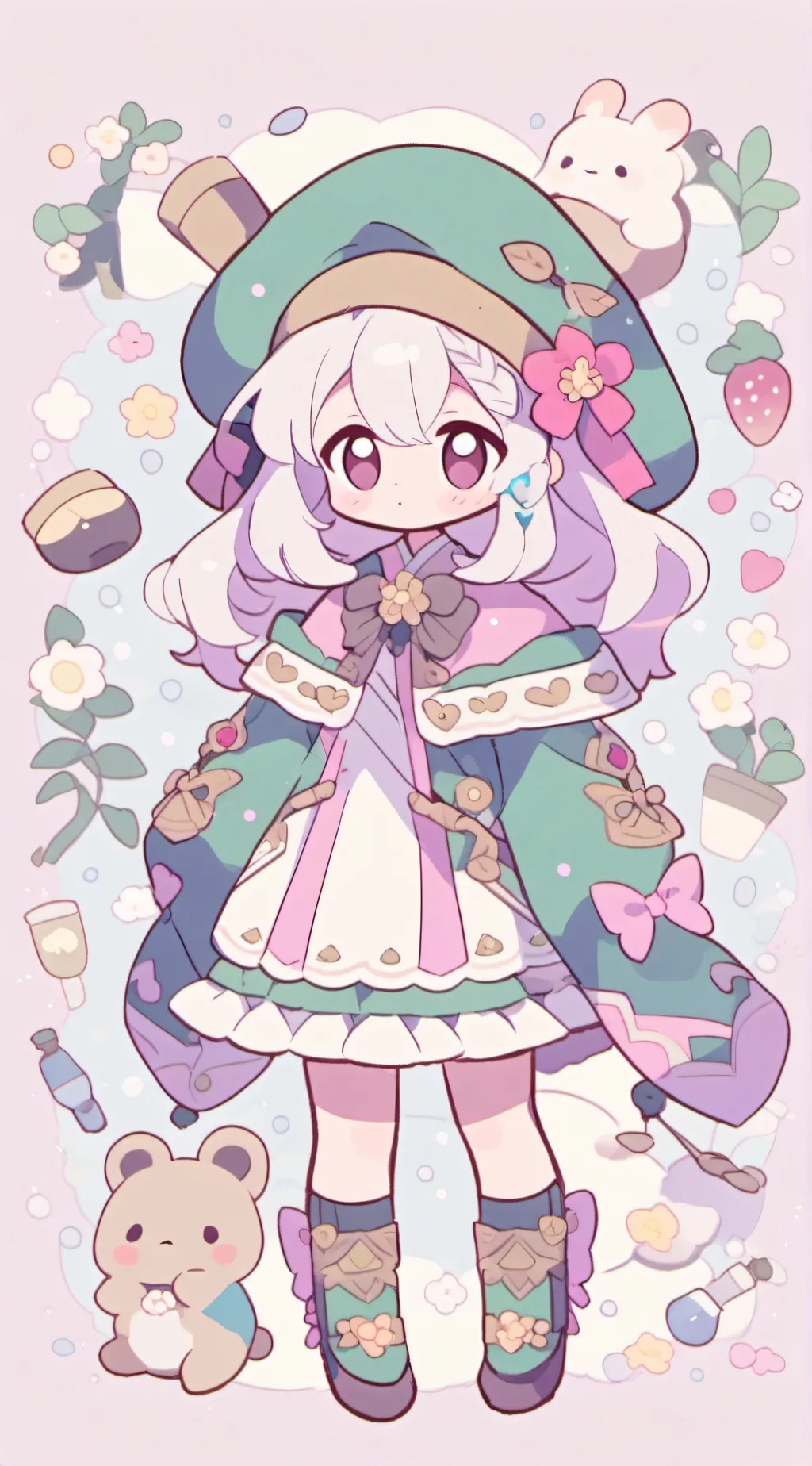 ai character: Reighn  background