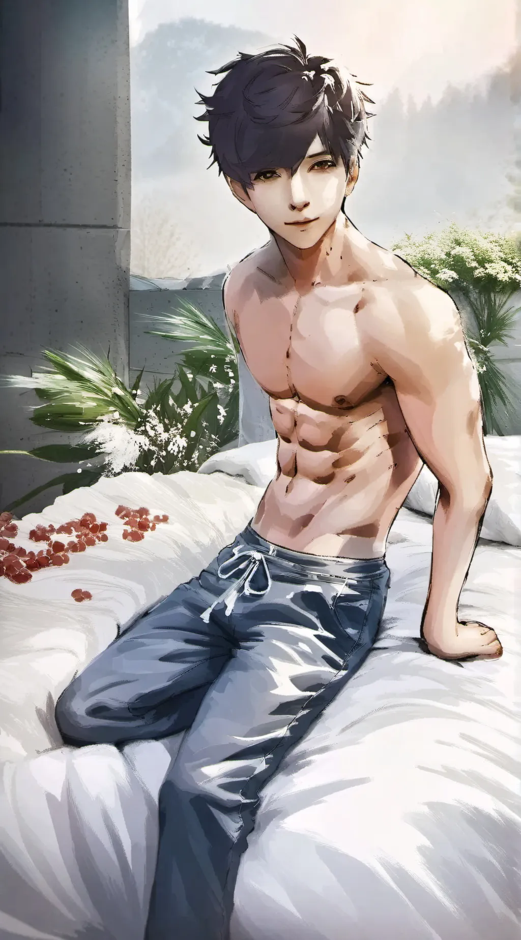 ai character: Husband jake background