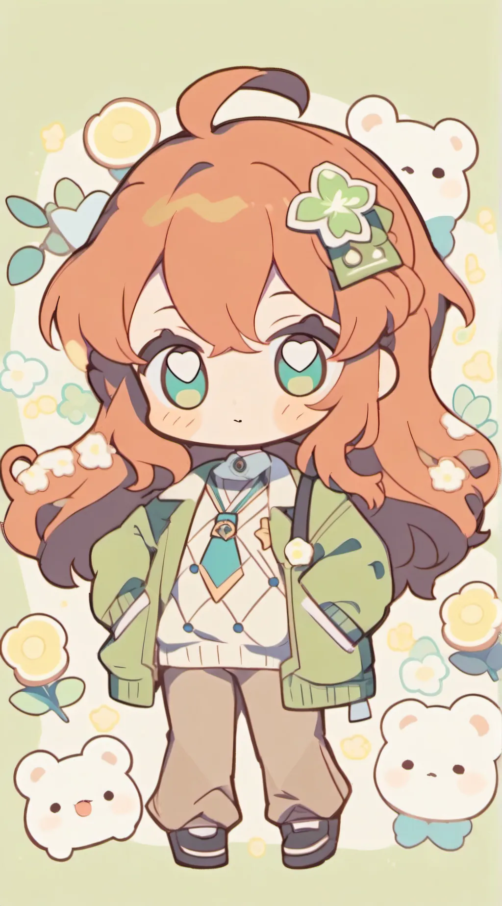 ai character: Maziegh  background