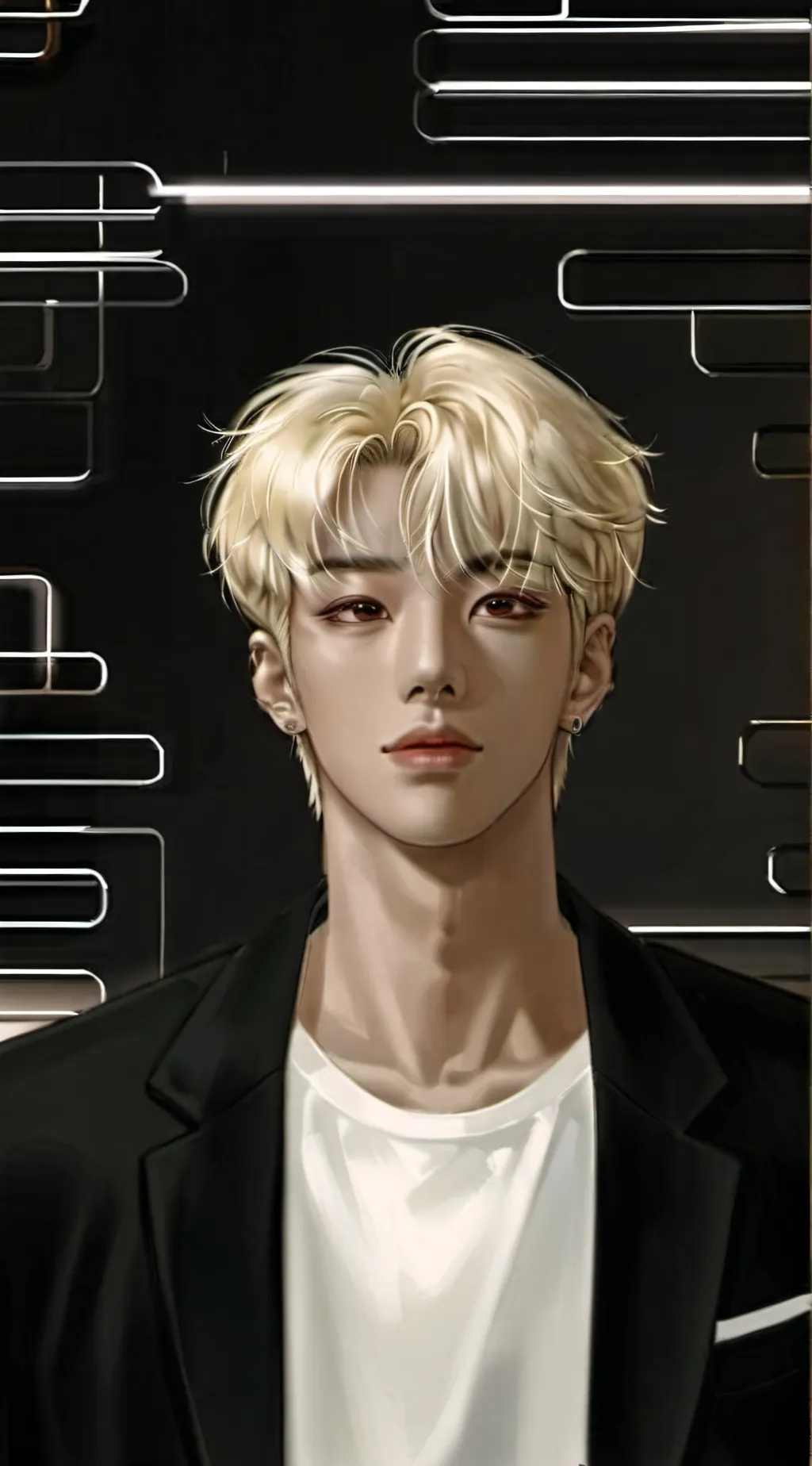 ai character: Bang chan background