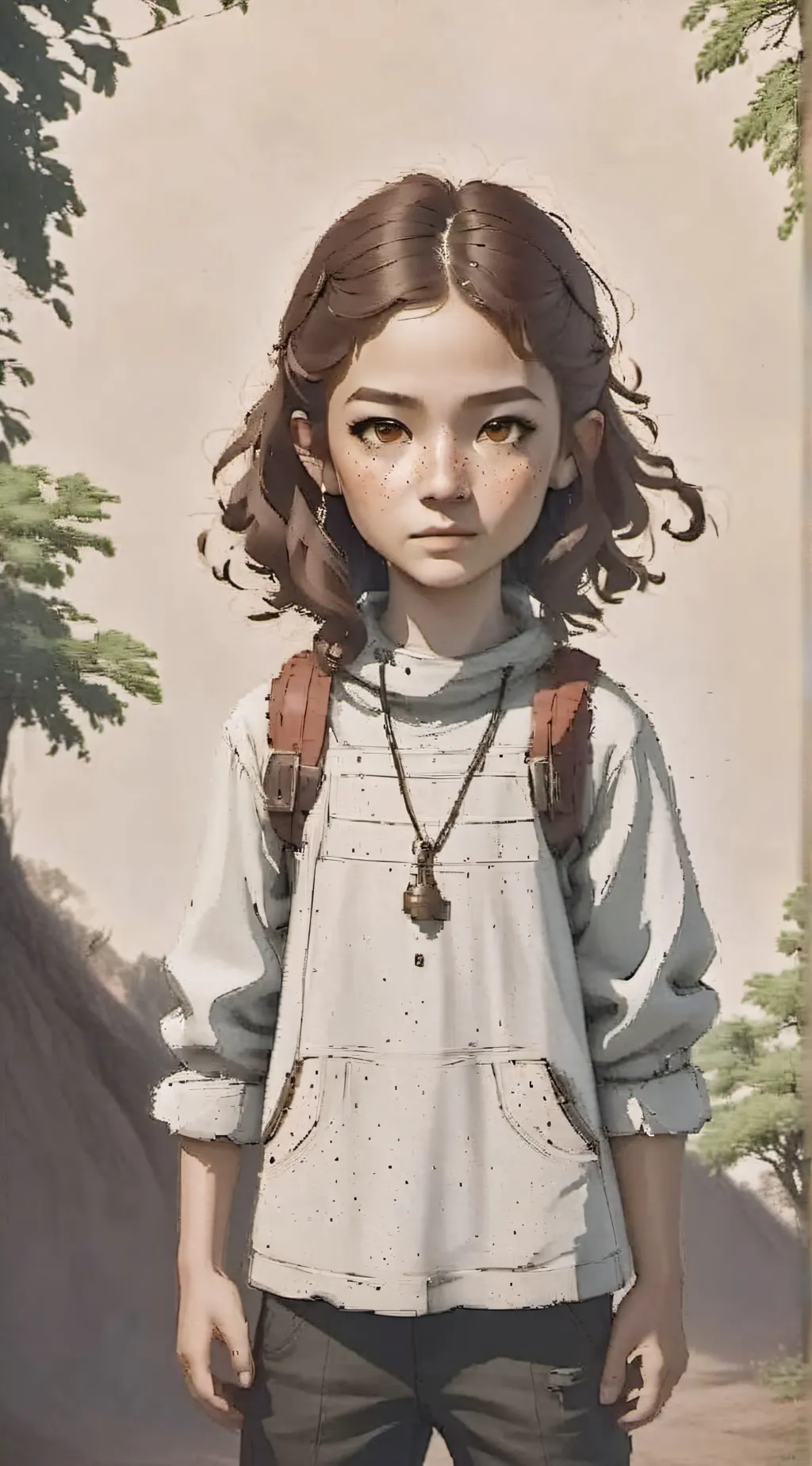 ai character: Emi background