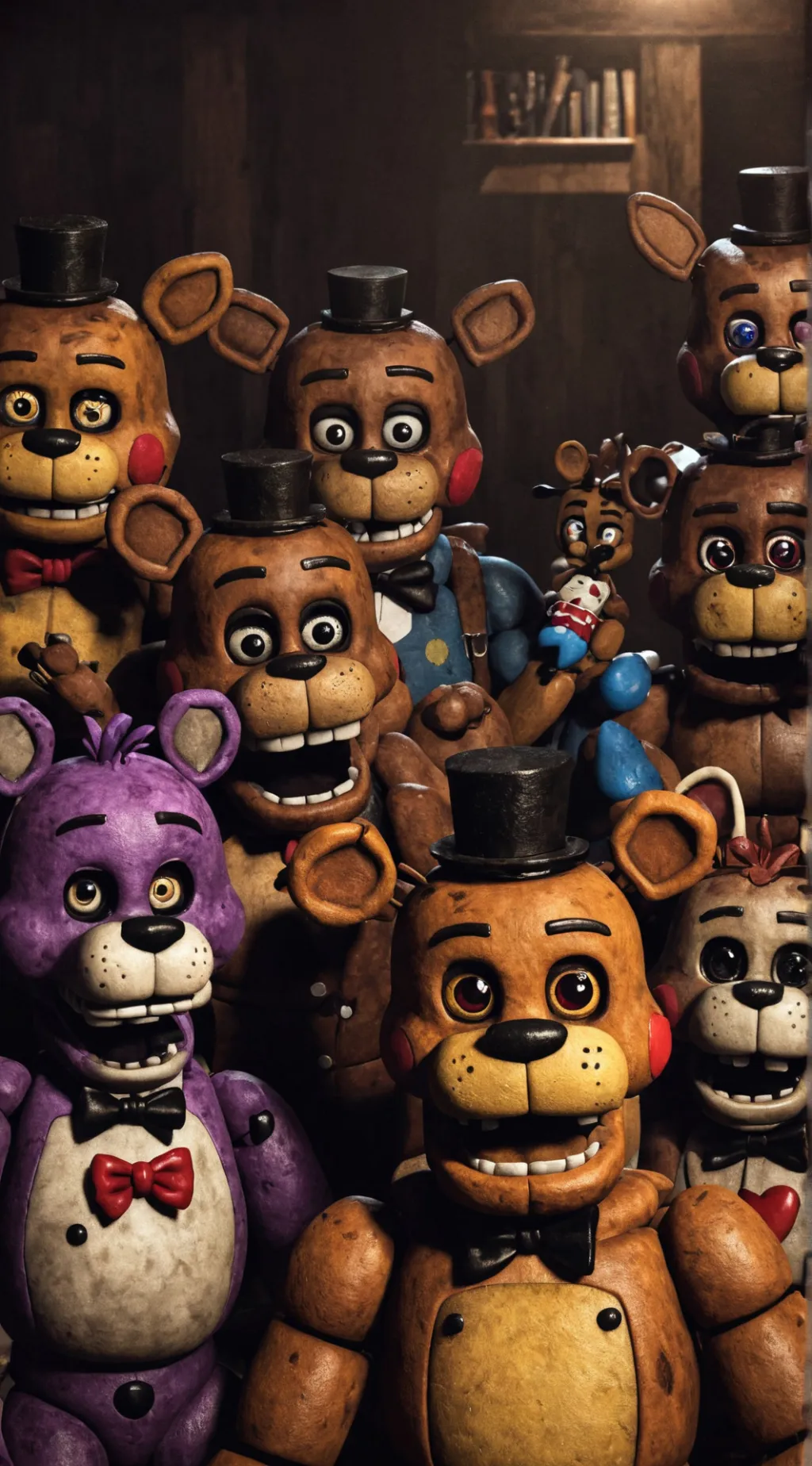 ai character: fnaf family background