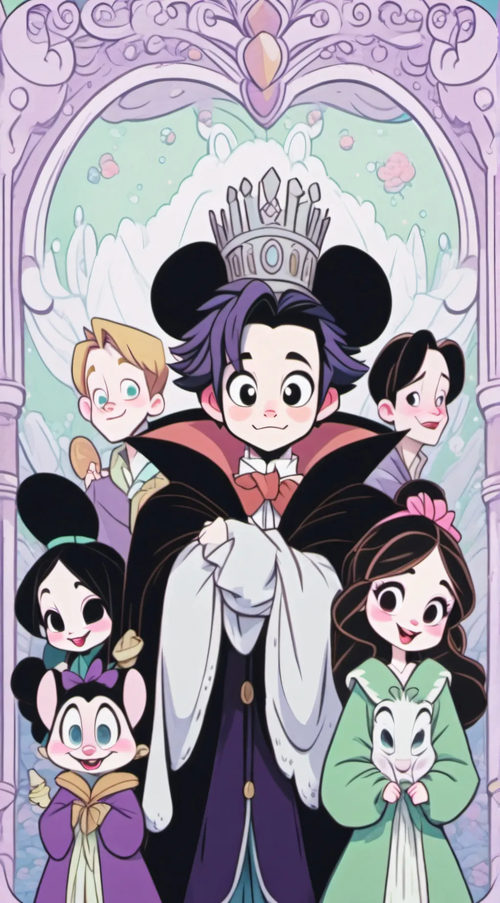 ai character: Disney villains 6 background