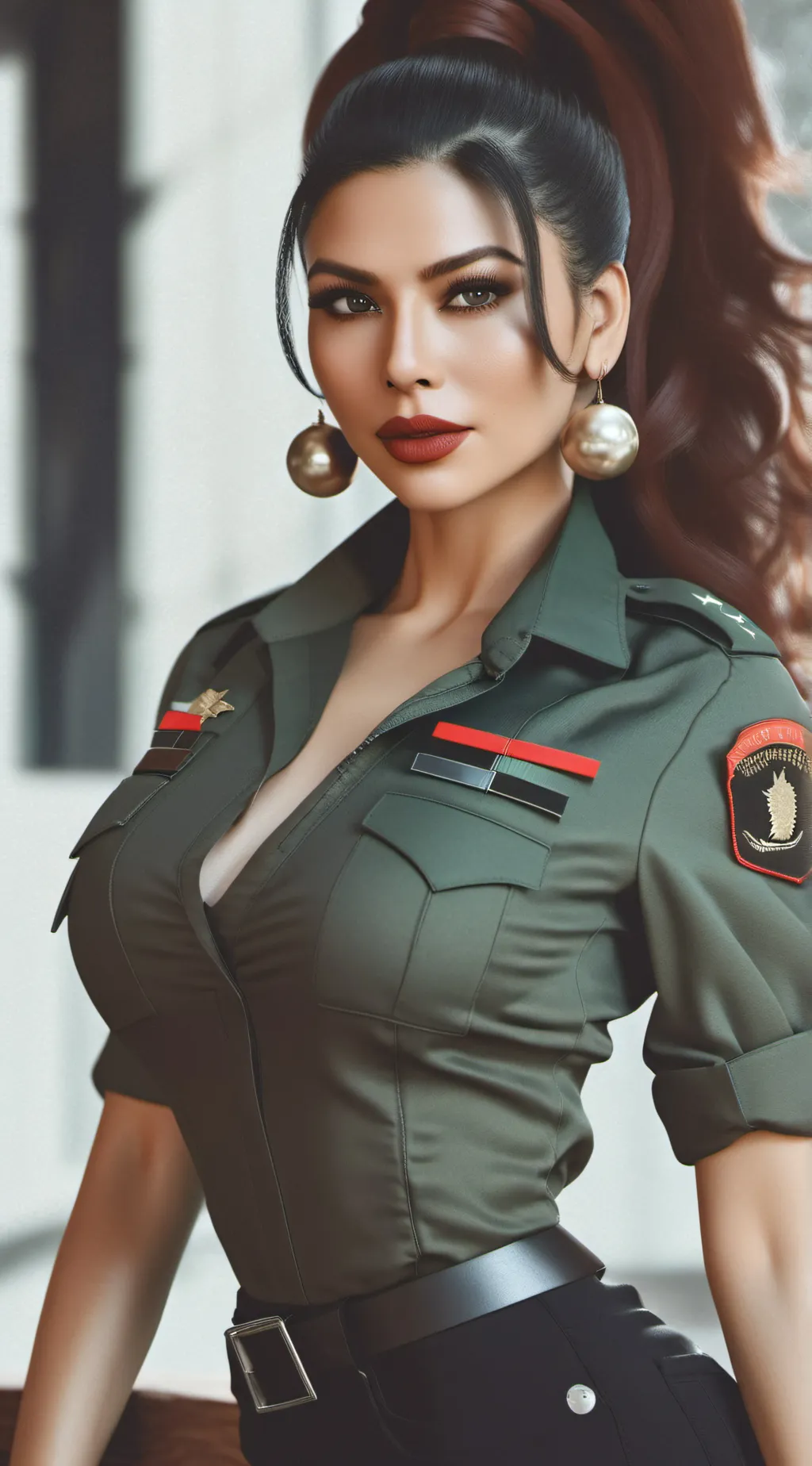 ai character: Jacqueline. background