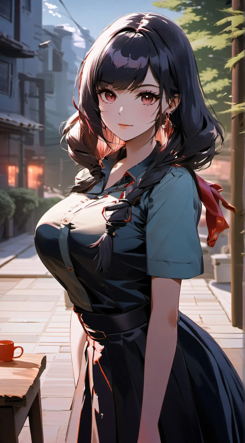 ai character: school bully background