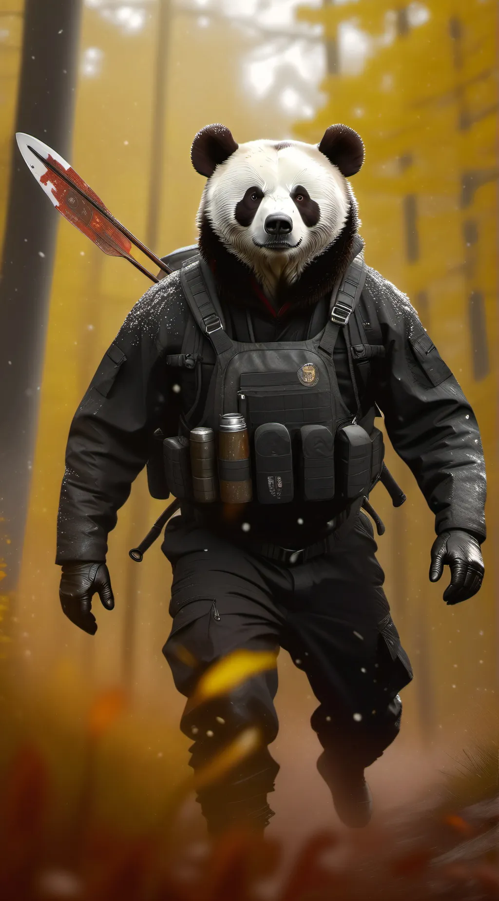 ai character: Anti furry killer background