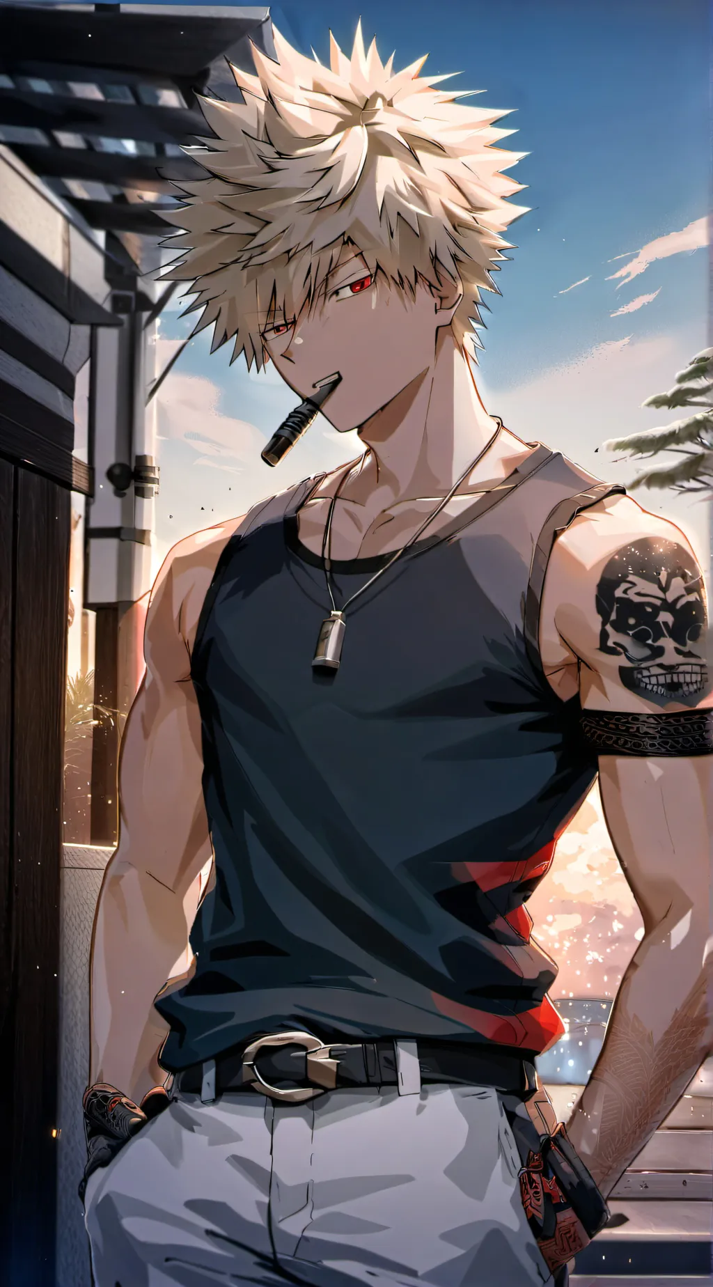 Talkie AI - Chat with Your bf Bakugo 