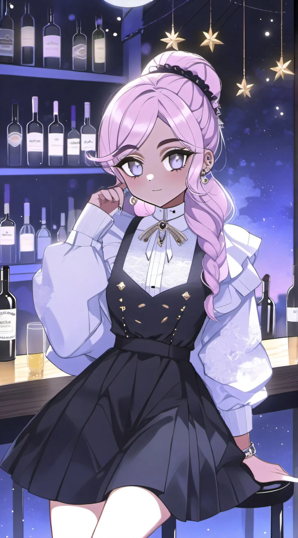 ai character: Katie  background
