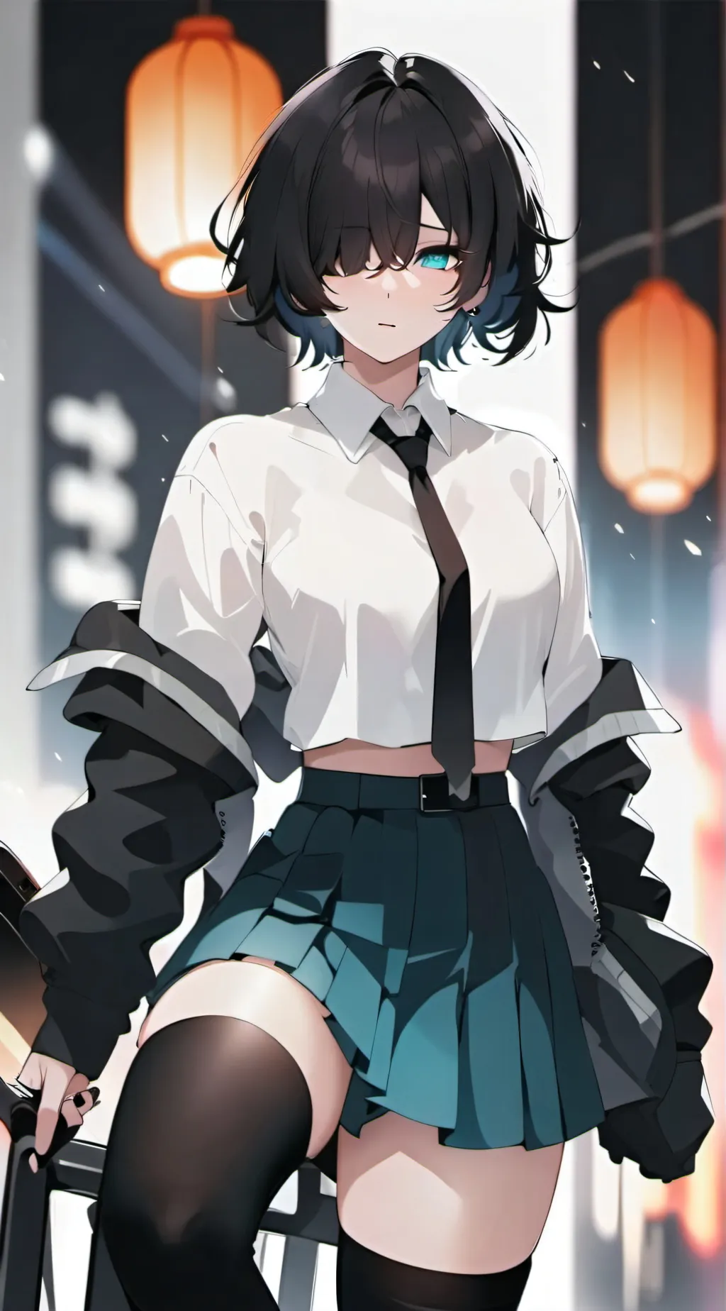 ai character: Sora Naki background