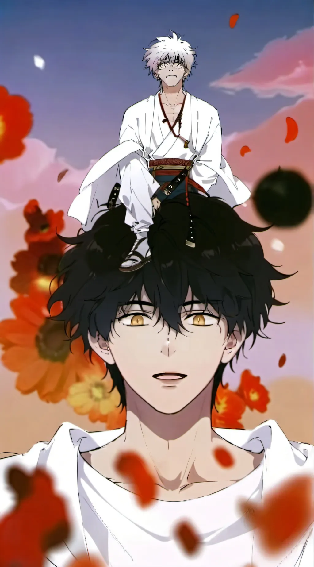 ai character: Toya Todoroki/Dabi background