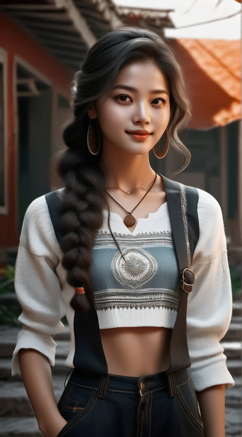 ai character: Babám  background