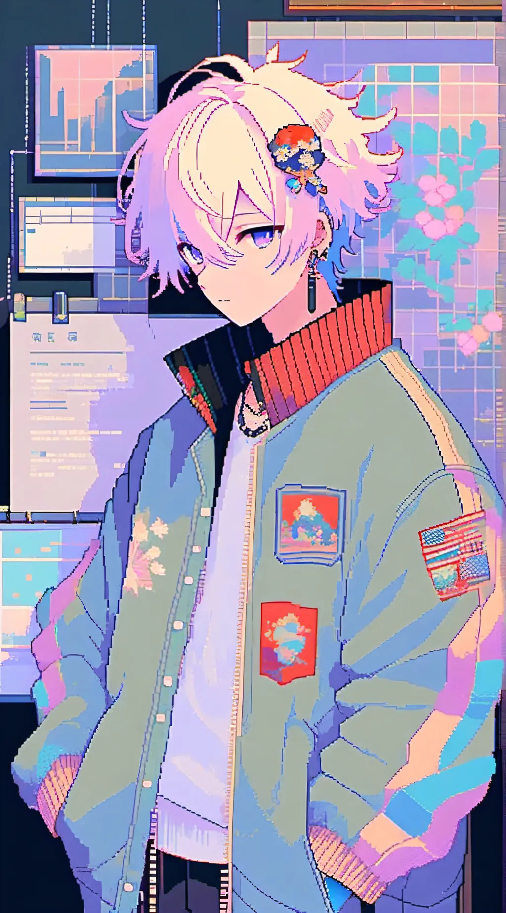 ai character: Todoroki Family... background