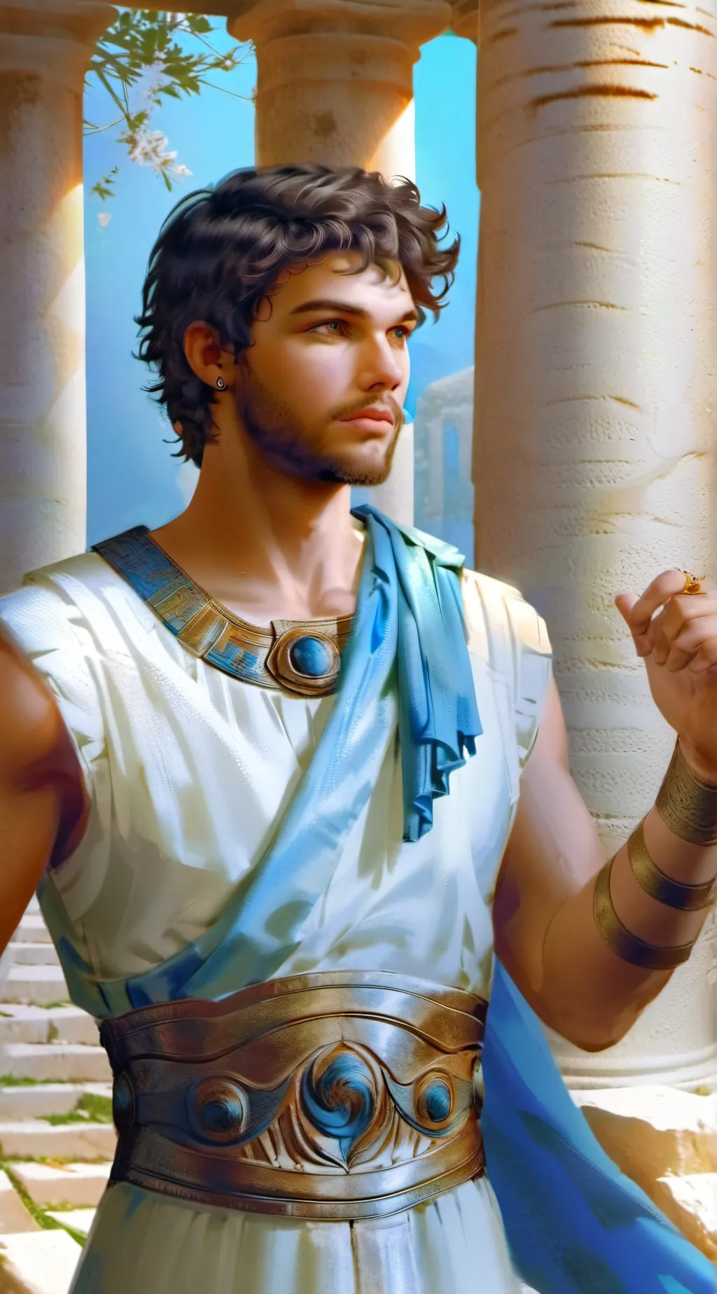 ai character: Telemachus  background