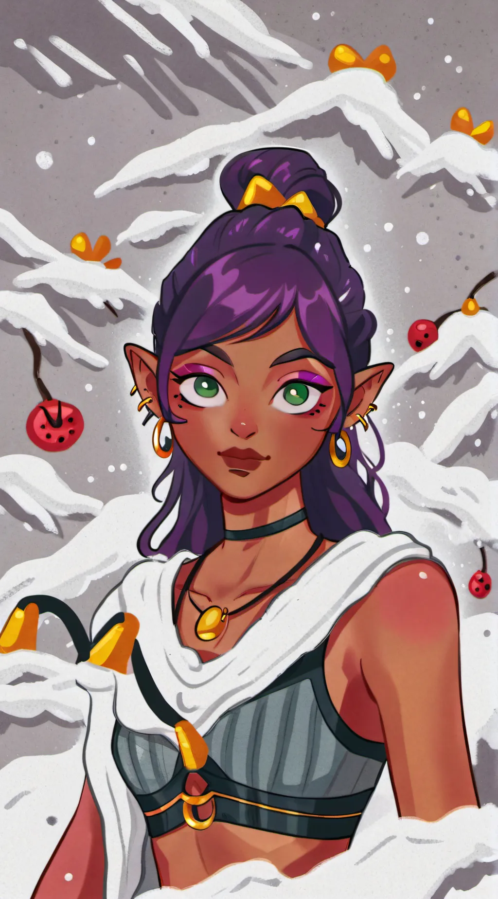 ai character: Aubrey  background