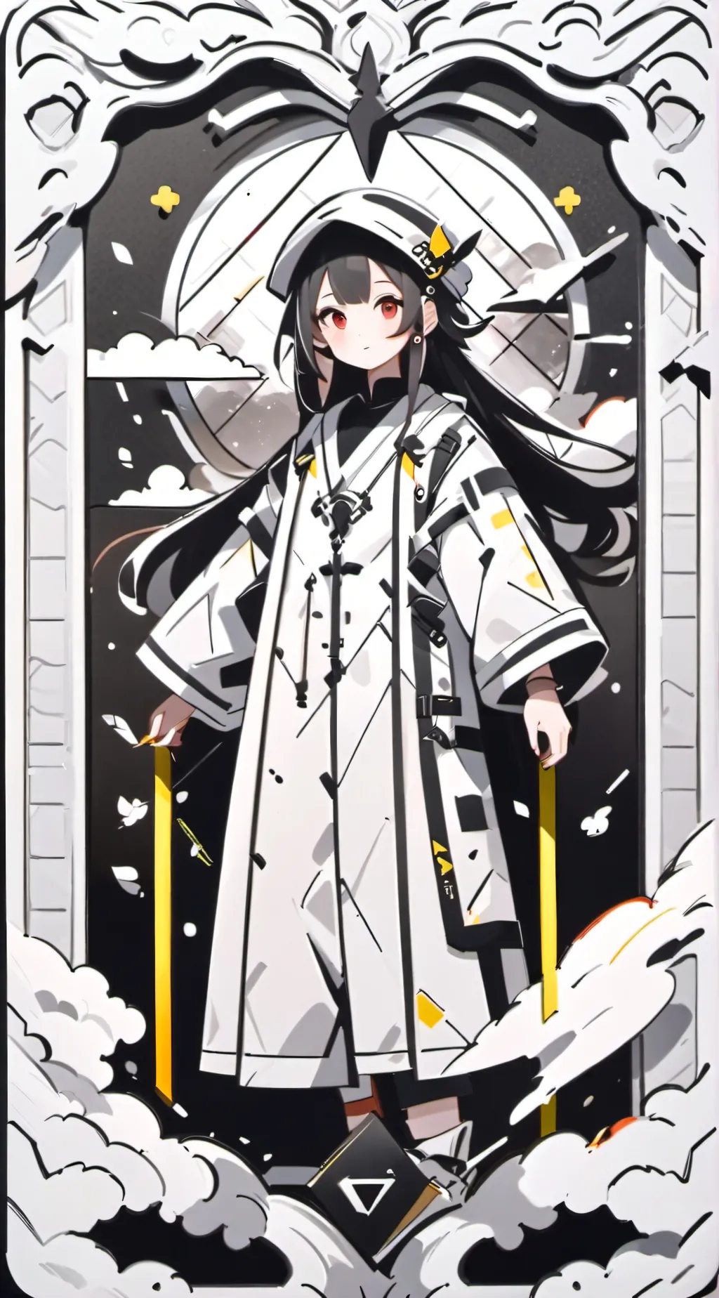 ai character: Emma  background