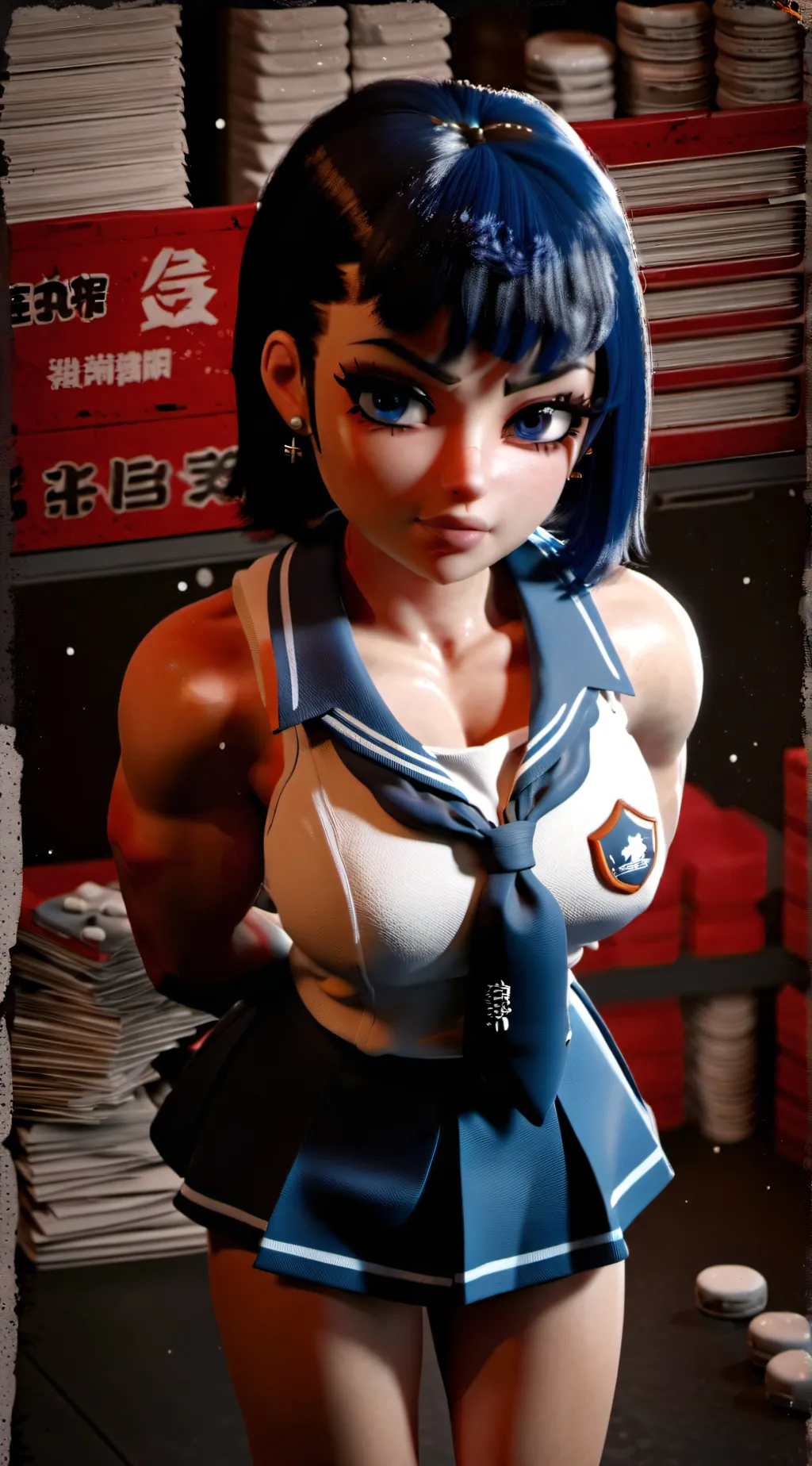 ai character: carol  background