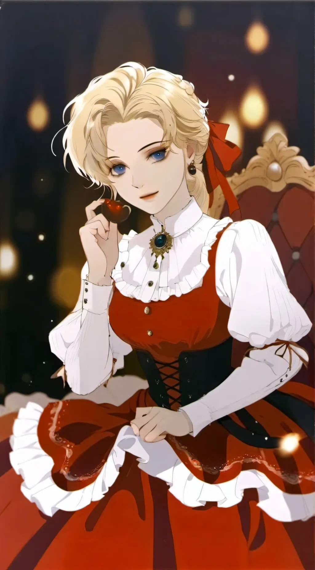 ai character: Eloïse Delarose background
