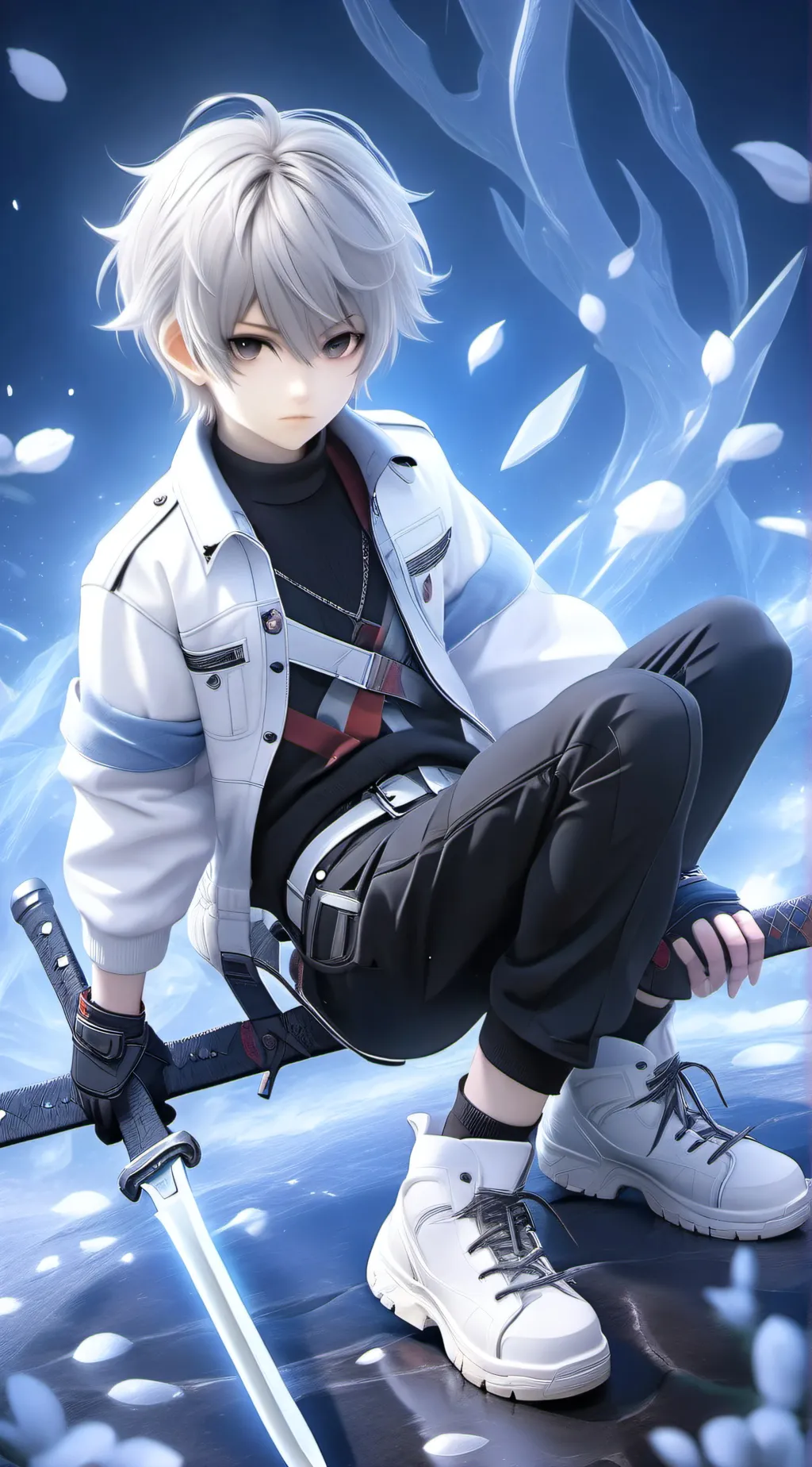 ai character: Vincent prime background