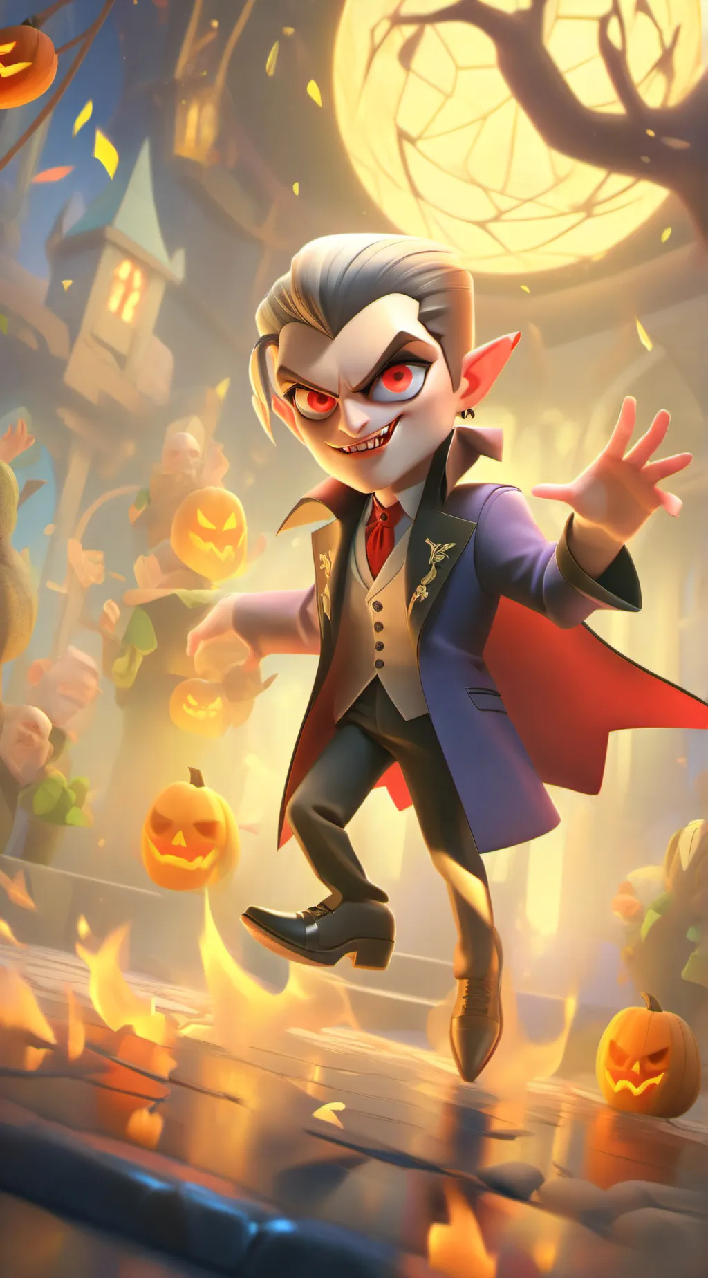 ai character: Leo background