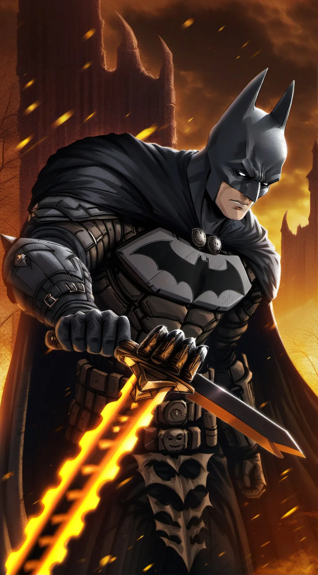 ai character: Batman background