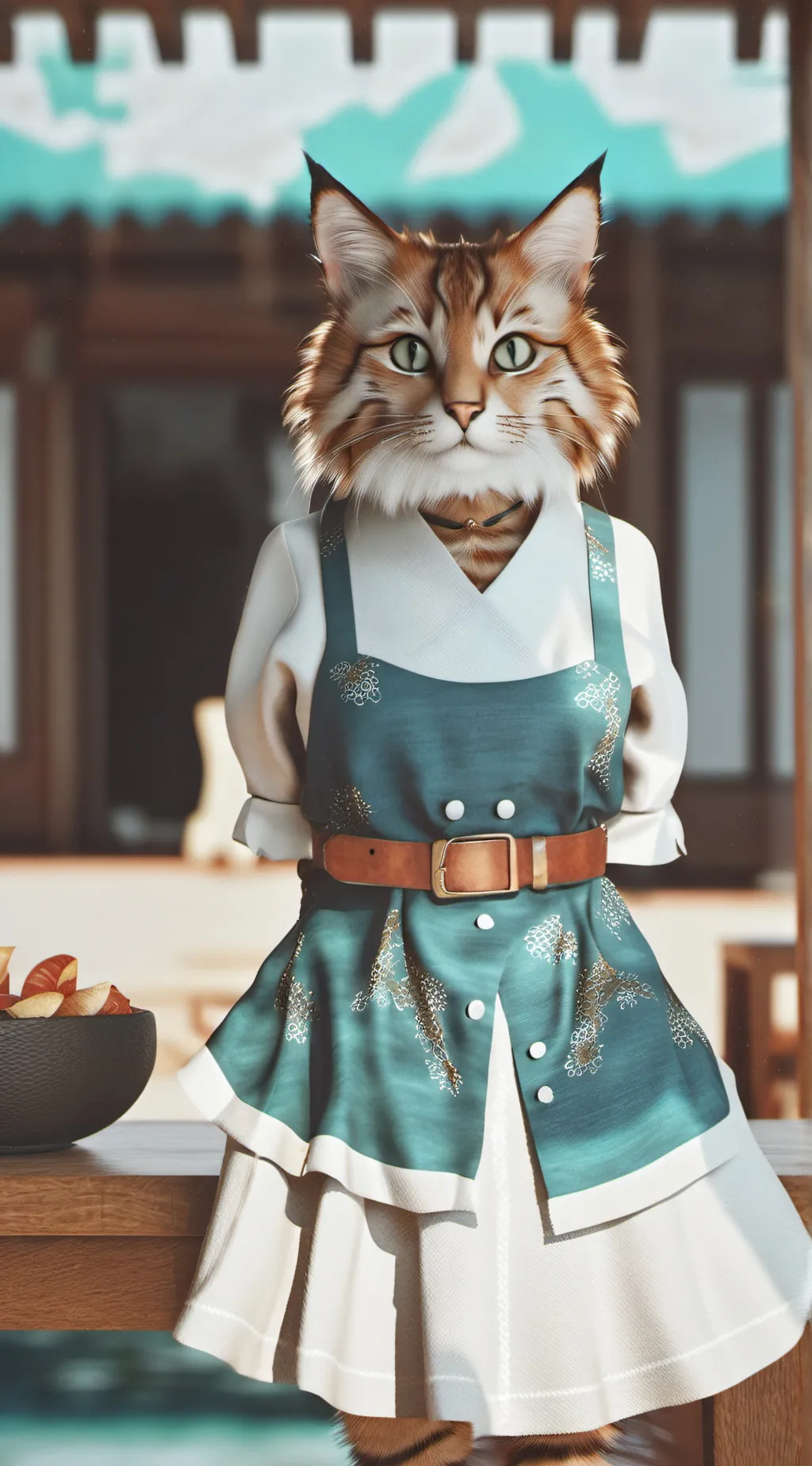 ai character: Lily background