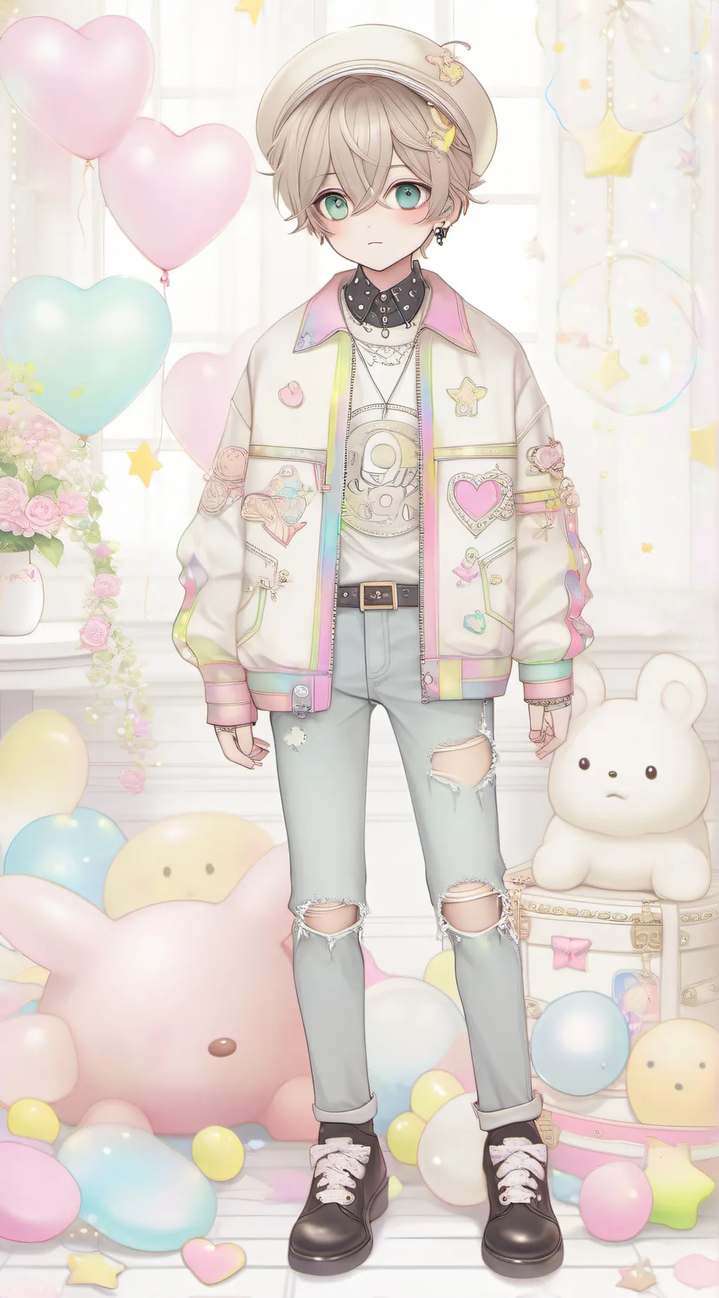 ai character: Luke background